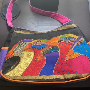 Laurel Burch Canvas Shoulder Bag